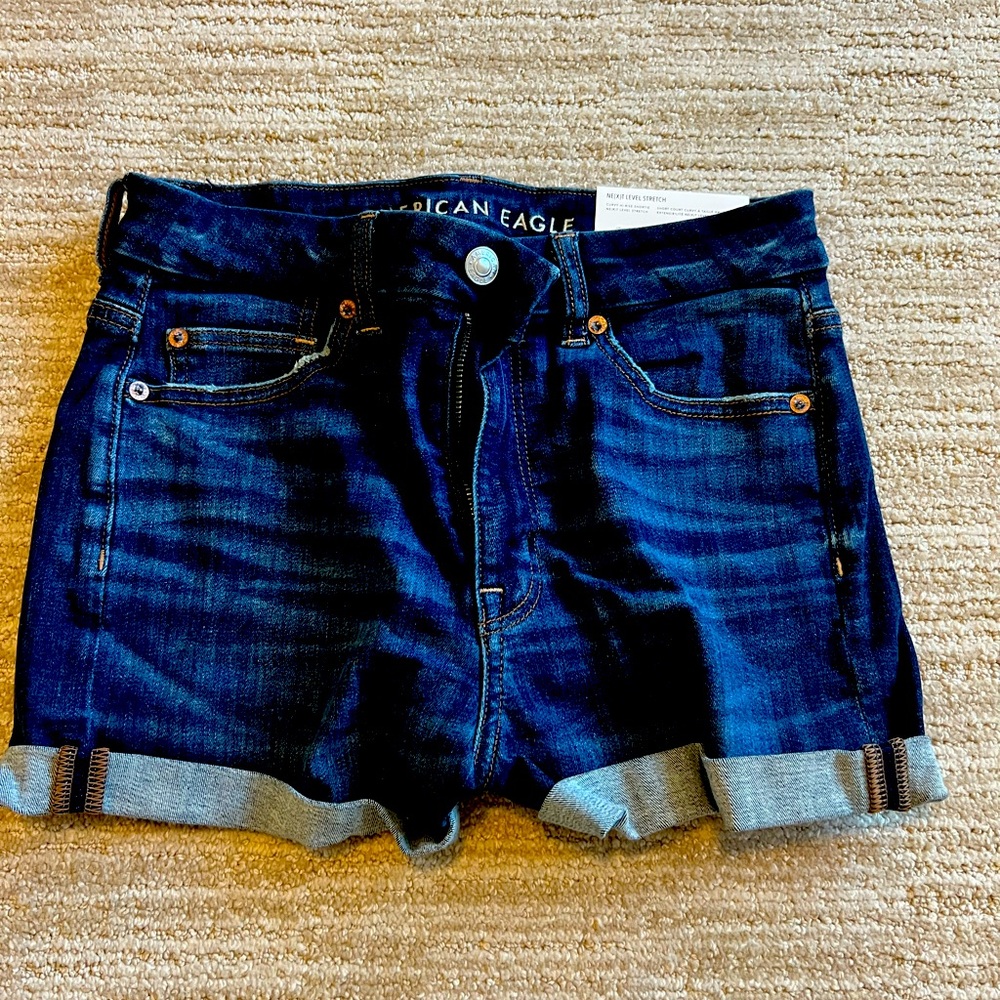 NEVER BEEN WORN American eagle jean shorts